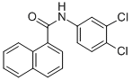 N-(3,4-dichlorophenyl)-1-naphthamide CAS#: 413614-00-3