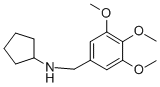 N-(3,4,5-trimethoxybenzyl)cyclopentanamine CAS#: 418778-32-2