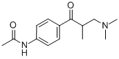 N-(4-(3-(dimethylamino)-2-methyl-1-oxopropyl)phenyl)acetamide CAS#: 49660-99-3