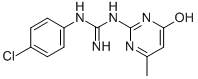 N-(4-CHLOROPHENYL)-N-(4-HYDROXY-6-METHYLPYRIMIDIN-2-YL)GUANIDE CAS#: 5429-13-0