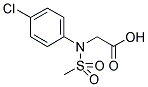 N-(4-CHLOROPHENYL)-N-(METHYLSULFONYL)GLYCINE CAS#: 425415-44-7
