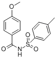 N-(4-METHOXY-BENZOYL)-4-METHYL-BENZENESULFONAMIDE CAS#: 58734-14-8