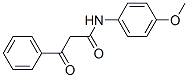 N-(4-Methoxyphenyl)-2-benzoylacetamide CAS#: 614-49-3