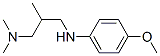 N'-(4-Methoxyphenyl)-N,N,2-trimethyl-1,3-propanediamine CAS#: 55667-49-7