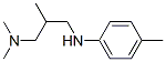 N'-(4-Methylphenyl)-N,N,2-trimethyl-1,3-propanediamine CAS#: 55667-50-0