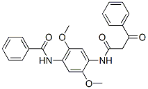 N-(4-benzamido-2,5-dimethoxyphenyl)-3-oxo-3-phenylpropionamide CAS#: 6369-23-9