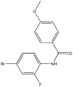 N-(4-bromo-2-fluorophenyl)-4-methoxybenzamide CAS#: 438481-18-6