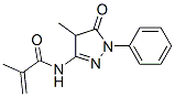 N-(4,5-dihydro-4-methyl-5-oxo-1-phenyl-1H-pyrazol-3-yl)methacrylamide CAS#: 53810-90-5