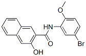N-(5-Bromo-2-methoxyphenyl)-3-hydroxy-2-naphthamide CAS#: 6369-12-6