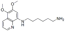 N-(5,6-dimethoxyquinolin-8-yl)hexane-1,6-diamine CAS#: 5430-60-4