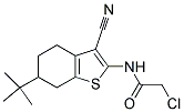 N-(6-TERT-BUTYL-3-CYANO-4,5,6,7-TETRAHYDRO-1-BENZOTHIEN-2-YL)-2-CHLOROACETAMIDE CAS#: 550353-56-5