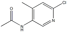 N-(6-chloro-4-methyl-pyridin-3-yl)acetamide CAS#: 6635-92-3