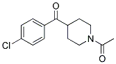 N-ACETYL-4-(4-CHLOROBENZOYL)-PIPERIDINE CAS#: 59084-15-0
