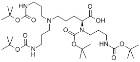 N-ALPHA-BOC-N-ALPHA-N-DELTA-N-DELTA-TRIS(3-BOC-AMINOPROPYL)-L-ORNITHINE CAS#: 464926-00-9