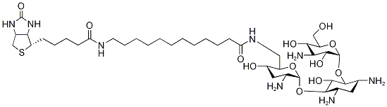 N-BIOTINYL-12-AMINODODECANOYLTOBRAMYCIN AMIDE CAS#: 419573-20-9