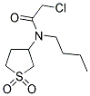 N-BUTYL-2-CHLORO-N-(1,1-DIOXIDOTETRAHYDROTHIEN-3-YL)ACETAMIDE CAS#: 5553-31-1