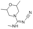 N'-CYANO-N'''-METHYL-2,6-DIMETHYLMORPHOLINE-4-CARBOXAMIDINE CAS#: 494763-16-5