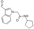 N-CYCLOPENTYL-2-(3-FORMYL-INDOL-1-YL)-ACETAMIDE CAS#: 431981-28-1
