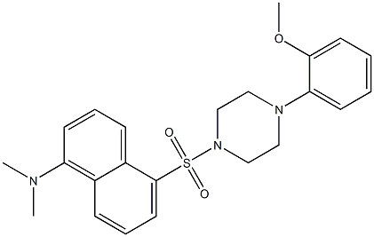 N-Dansyl-1-(2-Methoxyphenyl)piperazine CAS#: 439935-18-9