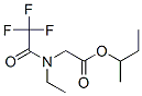 N-Ethyl-N-(trifluoroacetyl)glycine 1-methylpropyl ester CAS#: 57983-21-8