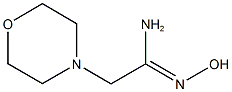 N-HYDROXY-2-MORPHOLIN-4-YL-ACETAMIDINE CAS#: 5815-63-4
