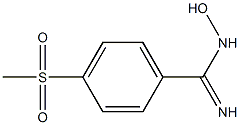 N-Hydroxy-4-Methanesulfonylbenzene-1-carboxiMidaMide CAS#: 56935-74-1