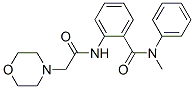 N-Methyl-2-(2-morpholinoacetylamino)-N-phenylbenzamide CAS#: 55707-68-1