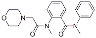 N-Methyl-2-(N-methyl-2-morpholinoacetylamino)-N-phenylbenzamide CAS#: 55707-70-5