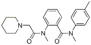 N-Methyl-2-(N-methyl-2-piperidinoacetylamino)-N-(p-tolyl)benzamide CAS#: 55707-75-0