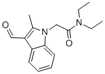 N , N-DIETHYL-2-(3-FORMYL-2-METHYL-INDOL-1-YL)-ACETAMIDE CAS#: 436087-08-0
