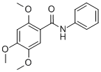 N-PHENYL-2,4,5-TRIMETHOXYBENZAMIDE CAS#: 50879-52-2