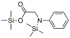 N-Phenyl-N-(trimethylsilyl)glycine trimethylsilyl ester CAS#: 55887-86-0