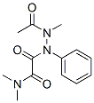 N'-acetyl-2-(dimethylamino)-N'-methyl-2-oxo-N-phenylacetohydrazide CAS#: 519-65-3