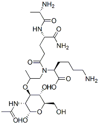 N-acetylmuramyl-alanyl-isoglutaminyl-lysine CAS#: 59275-09-1