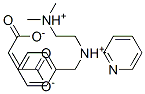 N'-benzyl-N,N-dimethyl-N'-pyridin-2-ylethylenediammonium maleate CAS#: 58044-99-8