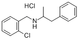 (+)-N-(o-chlorobenzyl)-alpha-methylphenethylamine hydrochloride CAS#: 5843-53-8
