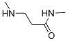 N~1~,N~3~-dimethyl-beta-alaninamide(SALTDATA: HCl) CAS#: 50836-82-3