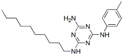 N2-decyl-N6-(4-methylphenyl)-1,3,5-triazine-2,4,6-triamine CAS#: 5462-98-6