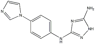 N3-(4-(1H-IMIDAZOL-1-YL)PHENYL)-1H-1,2,4-TRIAZOLE-3,5-DIAMINE CAS#: 443799-45-9