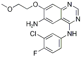 N4-(3-chloro-4-fluorophenyl)-7-(2-methoxyethoxy)quinazoline-4,6-diamine CAS#: 402855-01-0