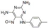 N4-(4-methylphenyl)-5-nitroso-pyrimidine-2,4,6-triamine CAS#: 49753-50-6