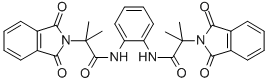 N,N'-1,2-PHENYLENE BIS [1,3-DIHYDRO-ALFA,ALFA-DIMETHYL 1,3-DIOXO-2H-ISOINDOLE-2-ACETAMIDE CAS#: 401846-08-0