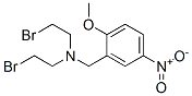 N,N-Bis(2-bromoethyl)-2-methoxy-5-nitrobenzylamine CAS#: 56537-95-2