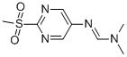 N,N-DIMETHYL-N'-(2-(METHYLSULFONYL)PYRIMIDIN-5-YL)FORMIMIDAMIDE CAS#: 56622-05-0