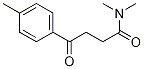 N,N-DiMethyl-4-oxo-4-(p-tolyl)butanaMide CAS#: 402470-91-1