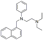 N,N-Diethyl-N'-(1-naphthalenylmethyl)-N'-phenyl-1,2-ethanediamine CAS#: 50341-74-7