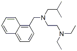 N,N-Diethyl-N'-(2-methylpropyl)-N'-(1-naphthalenylmethyl)-1,2-ethanediamine CAS#: 50341-73-6