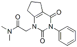 N,N-Dimethyl-2,3,4,5,6,7-hexahydro-2,4-dioxo-3-phenyl-1H-cyclopentapyrimidine-1-acetamide CAS#: 49786-48-3
