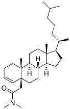 N,N-Dimethyl-5-beta-cholest-3-ene-5-acetamide CAS#: 56255-03-9