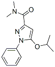 N,N-Dimethyl-5-isopropoxy-1-phenyl-1H-pyrazole-3-carboxamide CAS#: 55228-56-3